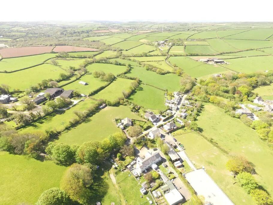 Rural Cosy Retreat For Two Near Port Isaac Appartement Delabole Buitenkant foto
